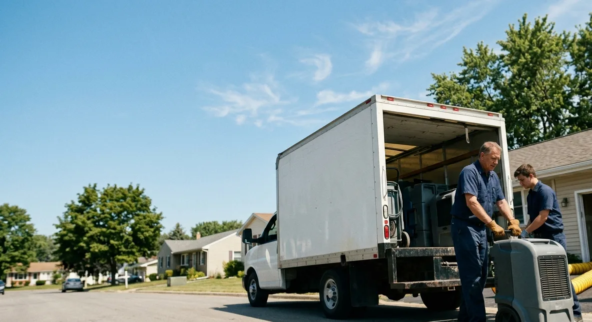 Water Damage Cleanup in Daleville, IN near me
